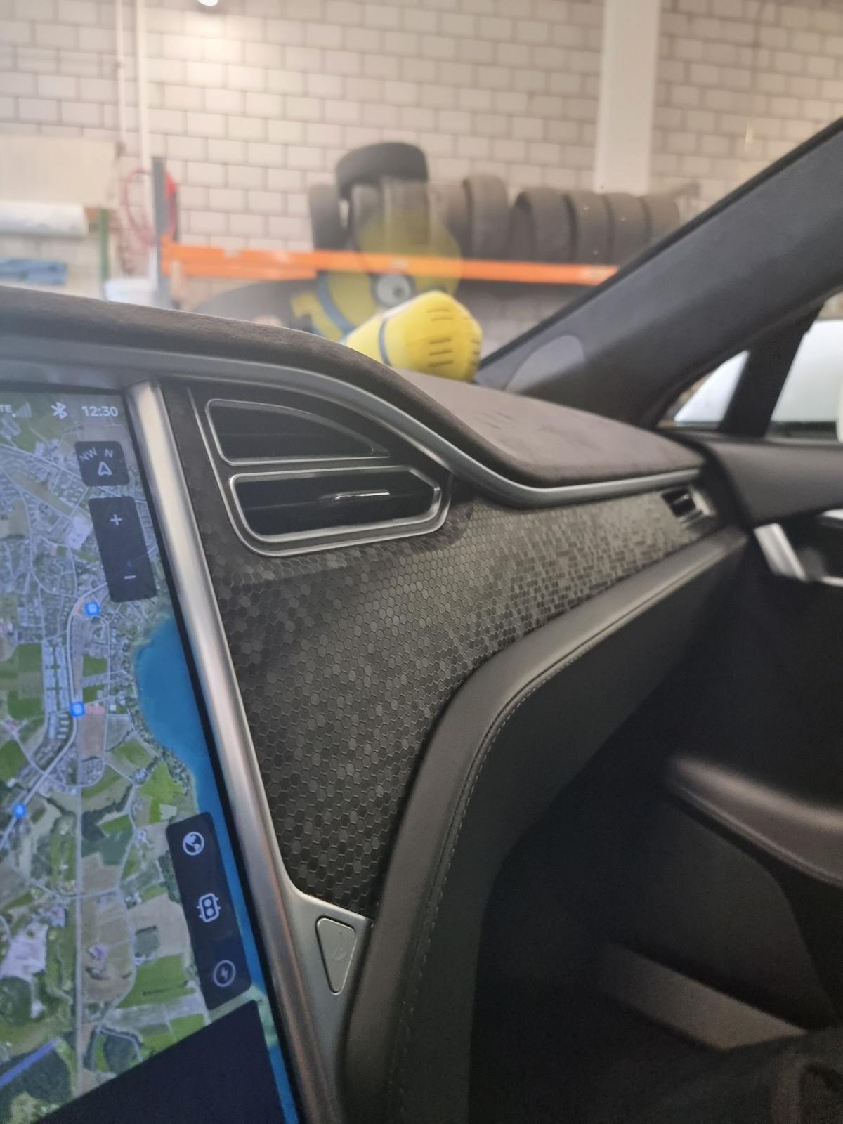 Unique Label TESLA Model S